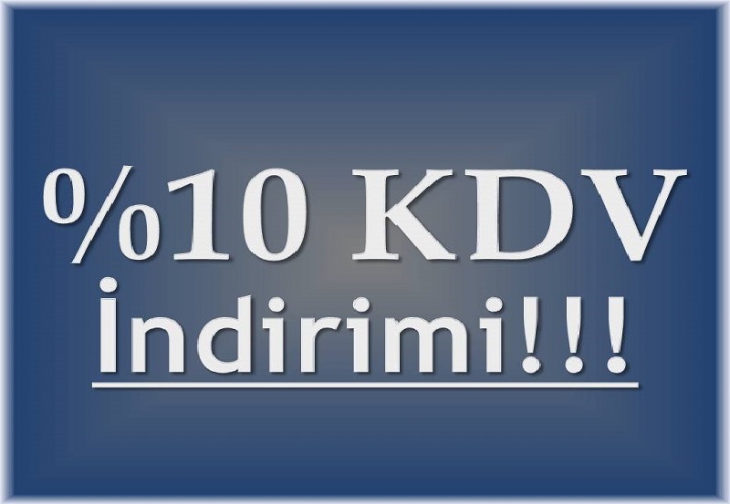 KDV İndirimi Uzatıldı